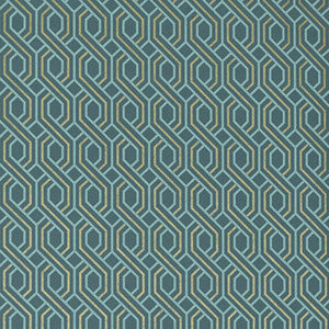 Boxwood Trellis Indigo by G P & J Baker Wallcovering