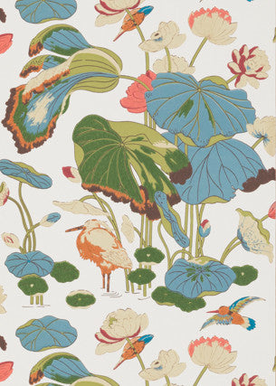 Nympheus Multi by G P & J Baker Wallcovering