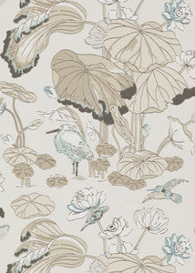 Nympheus Linen by G P & J Baker Wallcovering