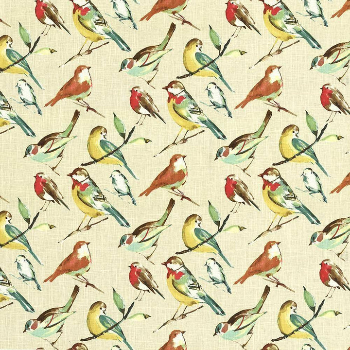 Bye Bye Birdie Meadow by Kasmir Fabric 5062 55% Linen 45% Rayon USA 9,000 Wyzenbeek Double Rubs H: 27 inches, V:25 2/8 inches 54 - Fabric Carolina - Kasmir