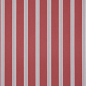 7124 Pompadour Red / White / Black by Sunbrella Fabric