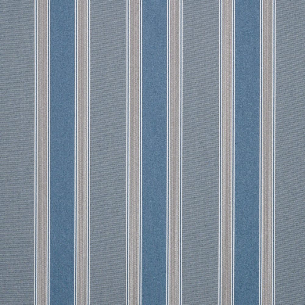 4992 Baycrest Sky by Sunbrella Designer Fabric Sunbrella Awning Stripes 100% Sunbrella® Acrylic USA or Imported 10-Year Horizontal: and Vertical: 46 in. - Swanky Fabrics -