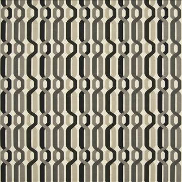 Cabana Trellis Caviar by Kasmir Fabric 1386 100% Cotton USA 15,000 Wyzenbeek Double Rubs H: 6 6/8 inches, V: 6 3/8 inches 54 - Fabric Carolina - Kasmir