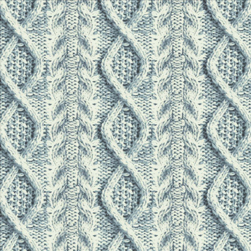 Cable Knit Indigo by Kasmir Fabric 1458 100% Cotton
 CHINA 11,500 Wyzenbeek Double Rubs </p><p>Repeat: Horizontal: 7 inches and Vertical: 4 2/8 inches 57 - Fabric Carolina -