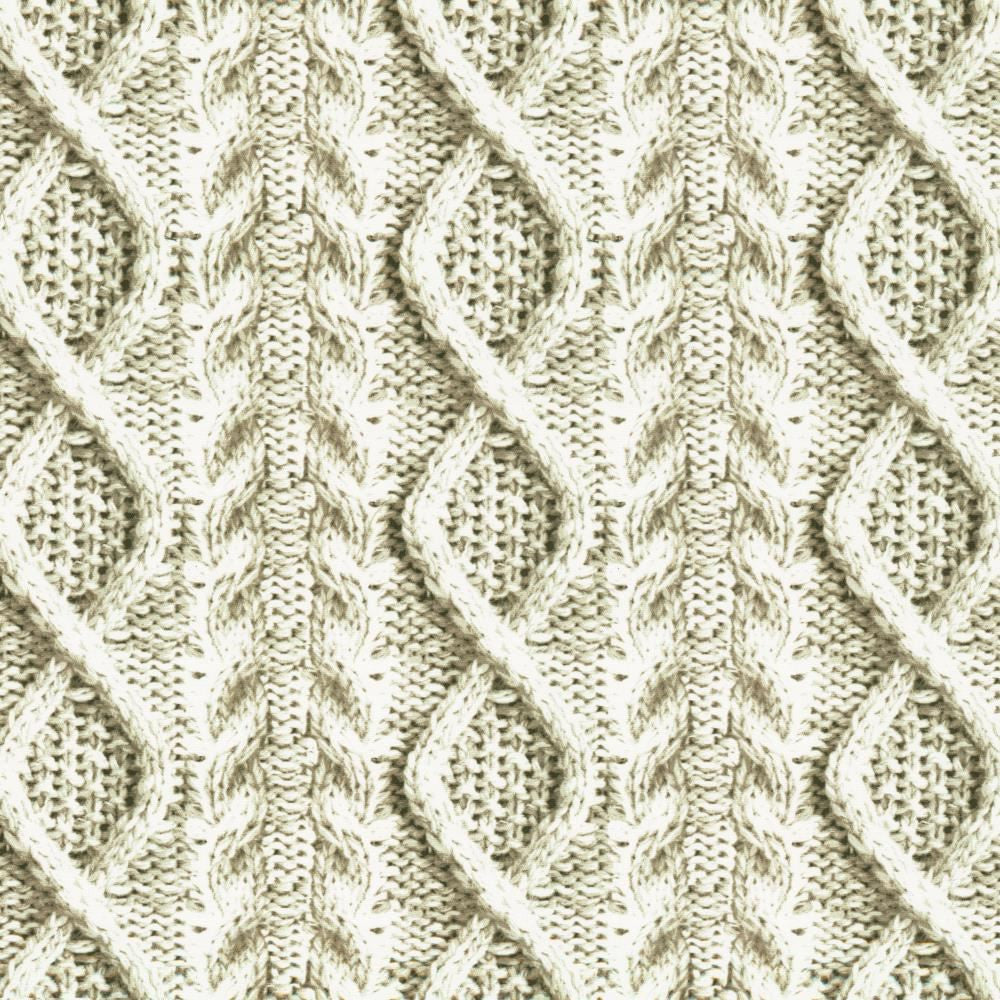 Cable Knit Grey by Kasmir Fabric 1457 100% Cotton
 CHINA </p><p>Repeat: Horizontal: 7 inches and Vertical: 4 2/8 inches 57 - Fabric Carolina -