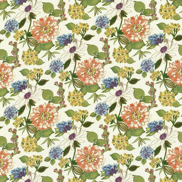 Cacherel Sherbert by Kasmir Fabric 5063 100% Cotton
 PAKISTAN </p><p>Repeat: Horizontal: 27 inches and Vertical: 27 inches 54 - 55 - Fabric Carolina -