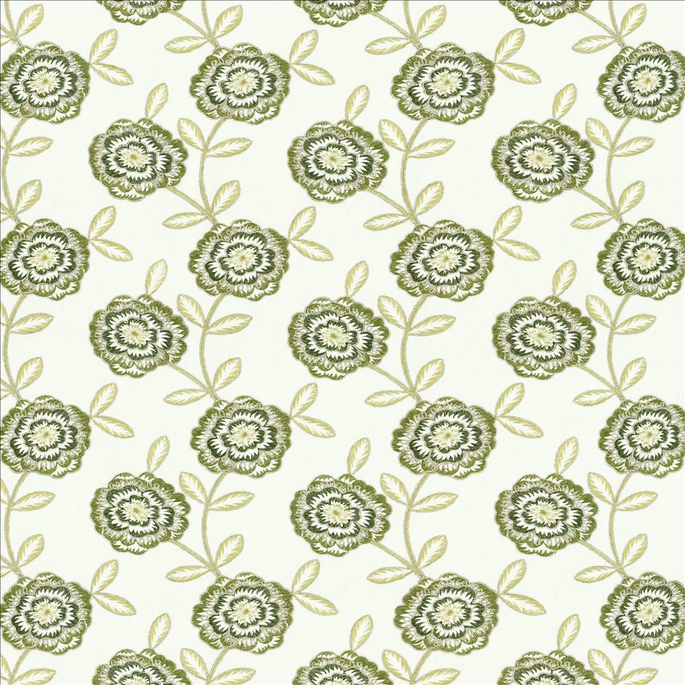 Caden Greenery by Kasmir Fabric 5156 50% Cotton
50% Polyester
 INDIA Not Tested </p><p>Repeat: Horizontal: 8 4/8 inches and Vertical: 9 2/8 inches 54 - Fabric Carolina -