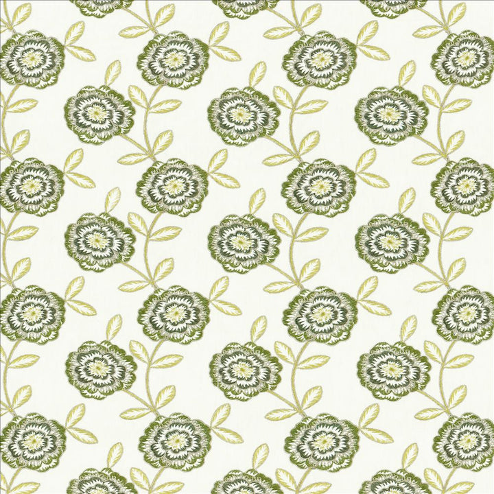 Caden Greenery by Kasmir Fabric 5156 50% Cotton
50% Polyester
 INDIA Not Tested Horizontal: 8 4/8 inches and Vertical: 9 2/8 inches 54 - Fabric Carolina -