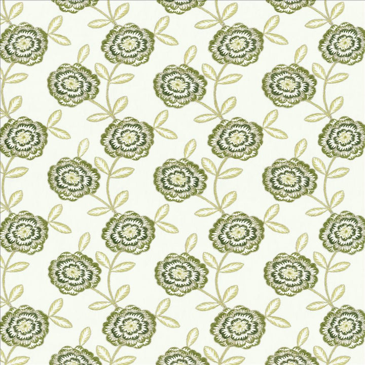 Caden Greenery by Kasmir Fabric 5156 50% Cotton
50% Polyester
 INDIA Not Tested </p><p>Repeat: Horizontal: 8 4/8 inches and Vertical: 9 2/8 inches 54 - Fabric Carolina -