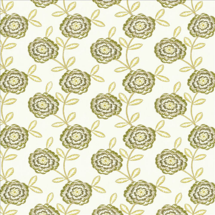 Caden Greenery by Kasmir Fabric 5156 50% Cotton
50% Polyester
 INDIA </p><p>Repeat: Horizontal: 8 4/8 inches and Vertical: 9 2/8 inches 54 - Fabric Carolina -