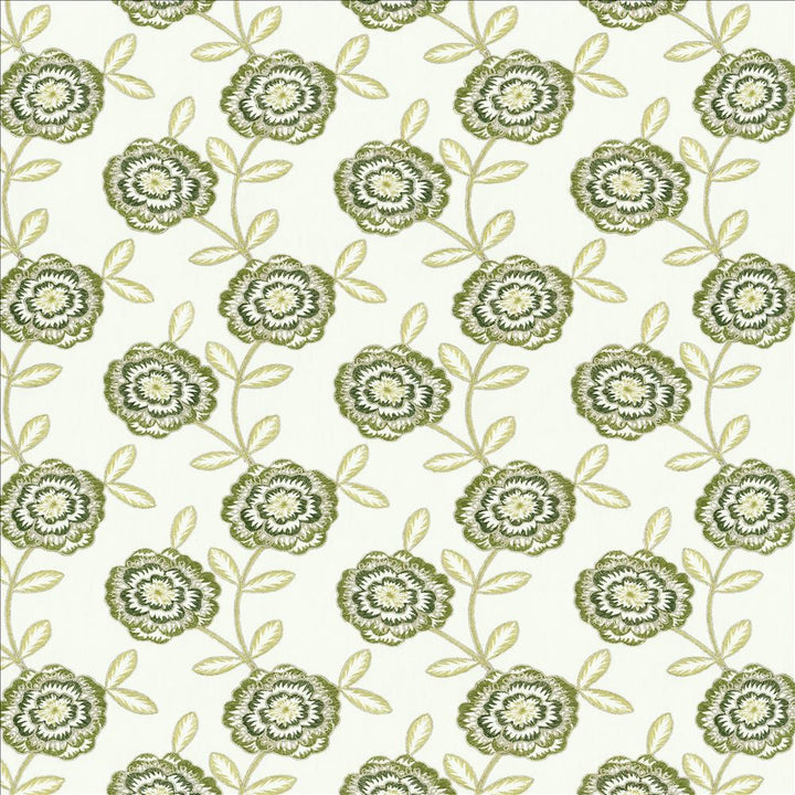 Caden Greenery by Kasmir Fabric 5156 50% Cotton
50% Polyester
 INDIA </p><p>Repeat: Horizontal: 8 4/8 inches and Vertical: 9 2/8 inches 54 - Fabric Carolina -