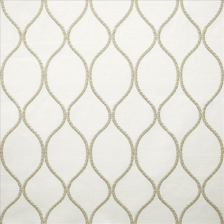 Cadence Silver by Kasmir Fabric 1457 66% Cotton
20% Polyester
14% Zari
 INDIA </p><p>Repeat: Horizontal: 2 6/8 inches and Vertical: 4 6/8 inches 55 - Fabric Carolina -
