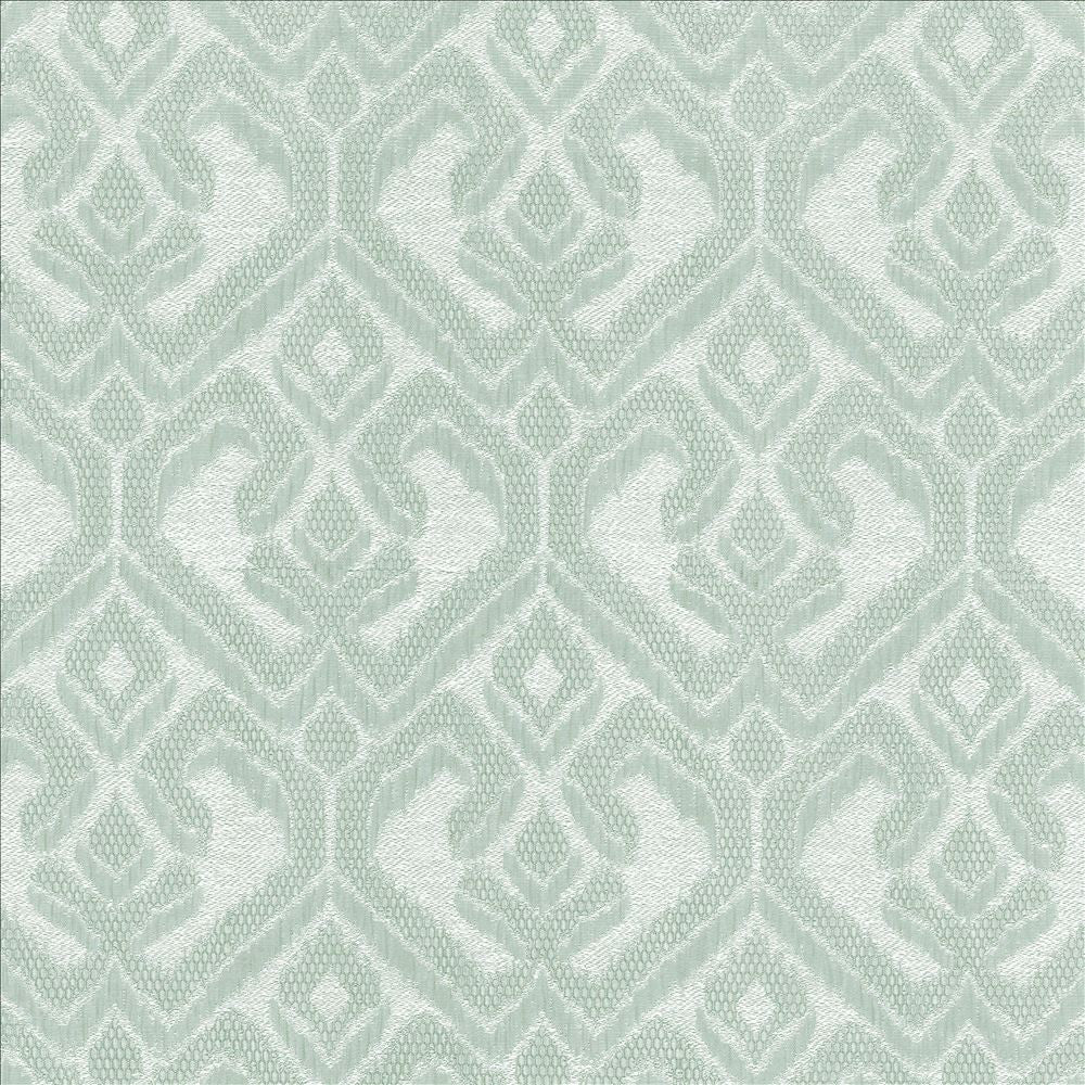 Calisi Aqua by Kasmir Fabric 5114 66% Polyester
34% Cotton
 INDIA 50,000 Wyzenbeek Double Rubs </p><p>Repeat: Horizontal: 6 6/8 inches and Vertical: 9 2/8 inches 54 - Fabric Carolina -