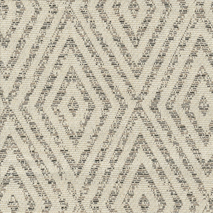 Calisson Io Silver by Kasmir Fabric 1413 100% Acrylic USA 12,000 Wyzenbeek Double Rubs Horizontal: 14 6/8 inches and Vertical: 13 1/8 inches 54 - Fabric Carolina -