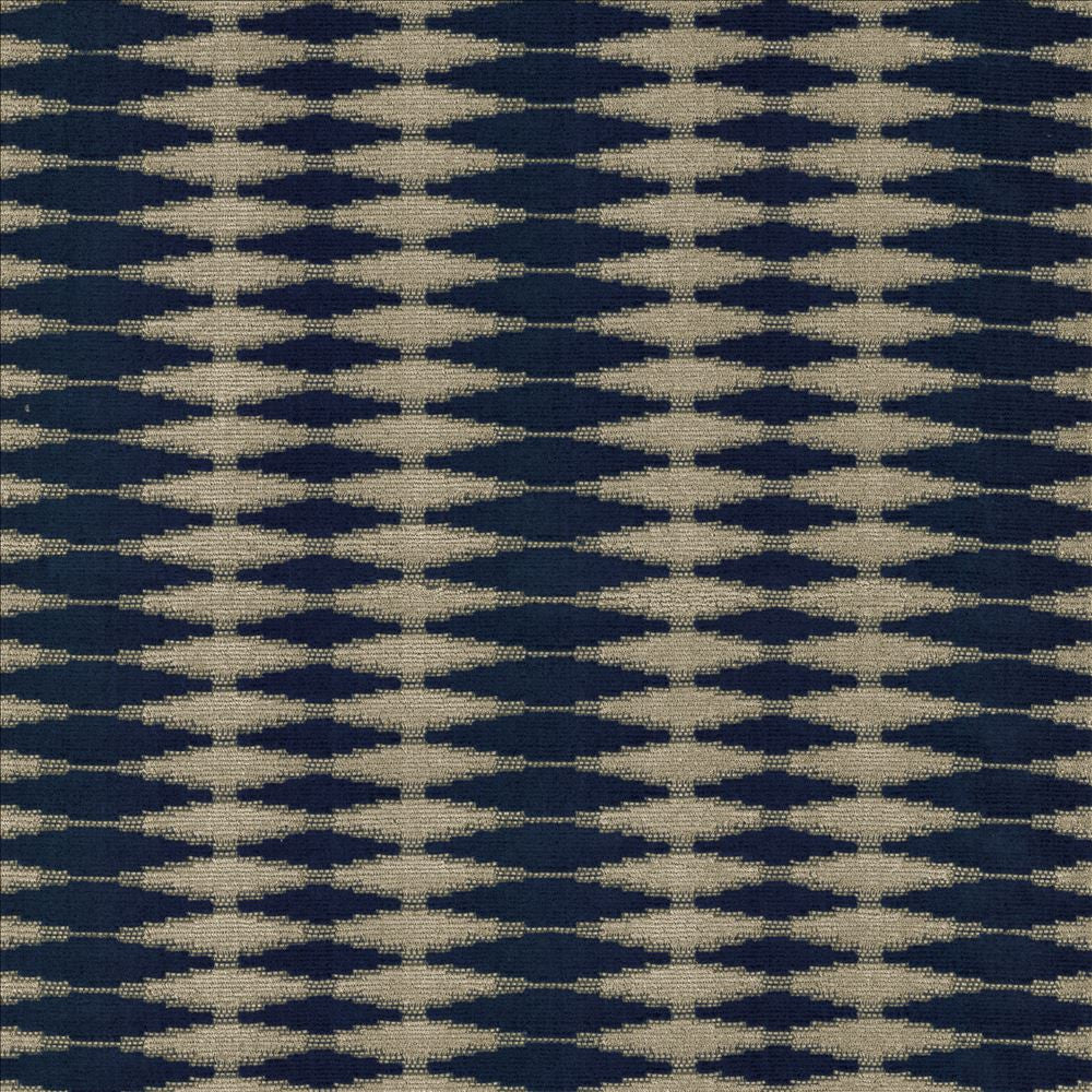 Calling Blue by Kasmir Fabric 1463 55% Rayon
45% Polyester
 INDIA </p><p>Repeat: Horizontal: 7 inches and Vertical: 1 inches 54 - Fabric Carolina -