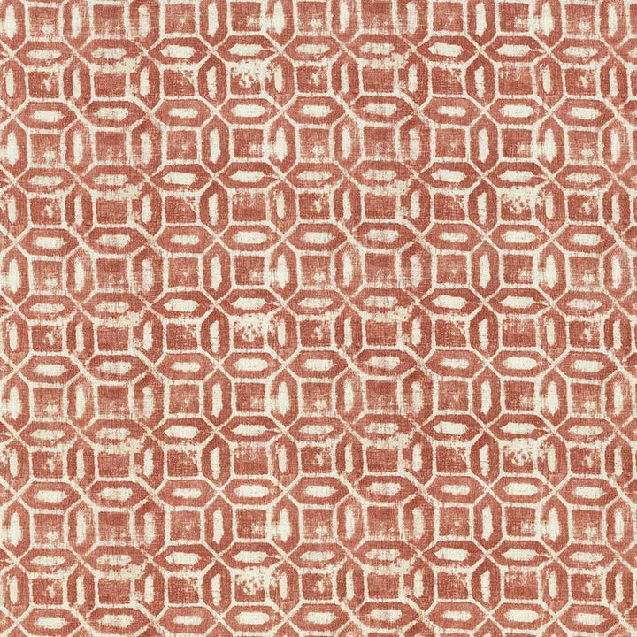 Calypso Cove Chili by Kasmir Fabric 5070 100% Cotton PAKISTAN 15,000 Wyzenbeek Double Rubs Horizontal: 27 inches and Vertical: 13 4/8 inches 54 - 55 - Fabric Carolina -