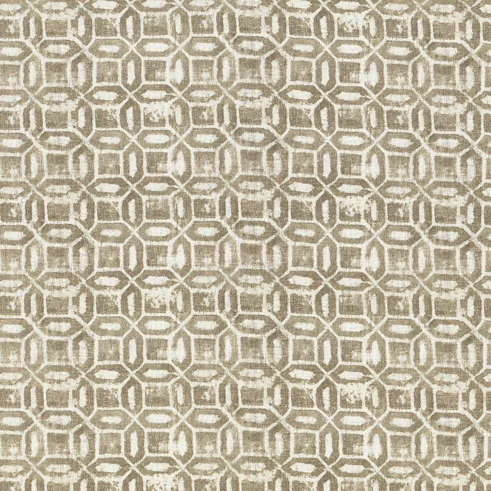 Calypso Cove Clay by Kasmir Fabric 5066 100% Cotton PAKISTAN 15,000 Wyzenbeek Double Rubs H: 27 inches, V:13 4/8 inches 54 - 55 - Fabric Carolina - Kasmir