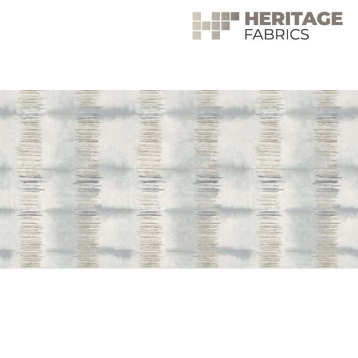 Cambria Bay Blue by Heritage Fabric - 100% Cotton Turkey 18,000 Horizontal: 27" and Vertical: 27" 54" - Fabric Carolina -