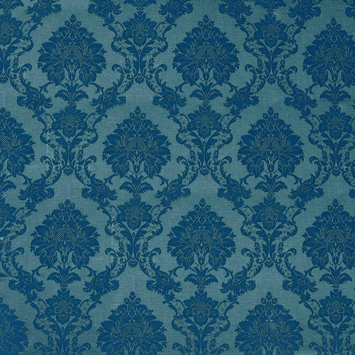 Camden Court Cerulean by Kasmir Fabric 1382 58% Cotton 42% Polyester TAIWAN 30,000 Wyzenbeek Double Rubs H: 13 4/8 inches, V:19 1/8 inches 54 - 55 - Fabric Carolina - Kasmir