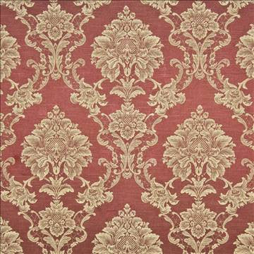 Camden Court Red by Kasmir Fabric 1382 58% Cotton 42% Polyester TAIWAN 30,000 Wyzenbeek Double Rubs H: 13 4/8 inches, V: 19 1/8 inches 54 - 55 - Fabric Carolina - Kasmir