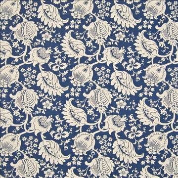Camden Garden Admiral by Kasmir Fabric 1385 65% Rayon 35% Polyester USA 40,000 Wyzenbeek Double Rubs H: 14 1/8 inches, V: 13 inches 54 - Fabric Carolina - Kasmir