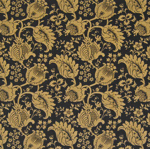 Camden Garden Black Gold by Kasmir Fabric