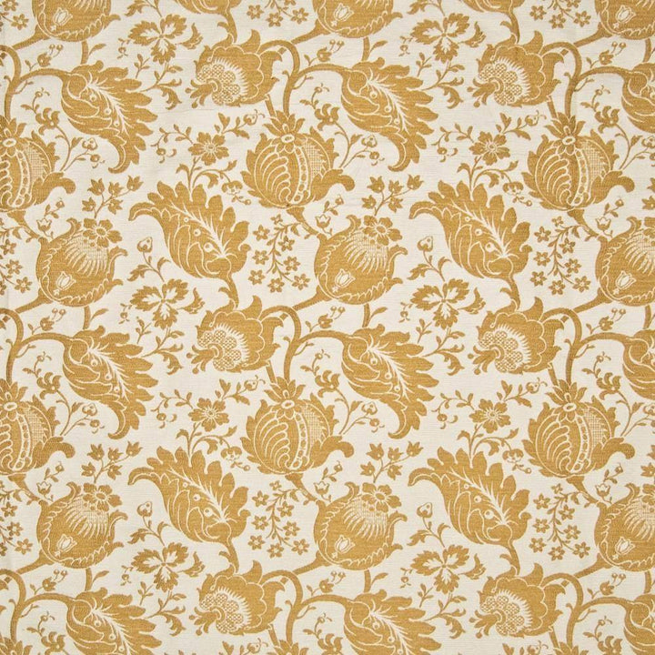 Camden Garden Golden Glow by Kasmir Fabric 1384 65% Rayon 35% Polyester USA 40,000 Wyzenbeek Double Rubs H: 14 1/8 inches, V:13 inches 54 - Fabric Carolina - Kasmir
