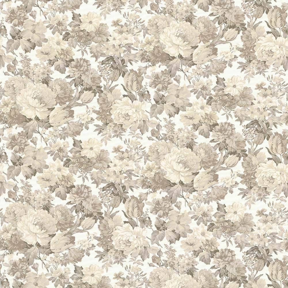 Campagne Floral Natural by Kasmir Fabric 5062 55% Cotton 45% Polyester SPAIN 20,000 Wyzenbeek Double Rubs H: 54 inches, V:27 inches 54 - 56 - Fabric Carolina - Kasmir