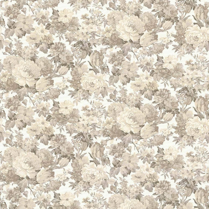 Campagne Floral Natural by Kasmir Fabric 5062 55% Cotton 45% Polyester SPAIN 20,000 Wyzenbeek Double Rubs H: 54 inches, V:27 inches 54 - 56 - Fabric Carolina - Kasmir