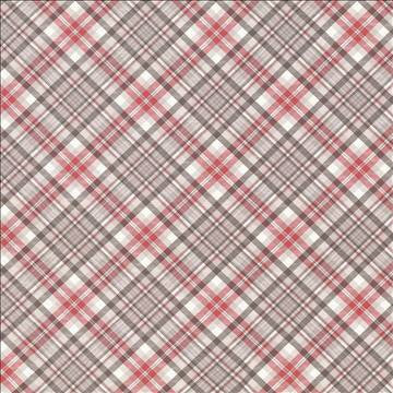 Campagne Plaid Pink Flannel by Kasmir Fabric 5064 55% Cotton 45% Polyester SPAIN 20,000 Wyzenbeek Double Rubs H: 12 4/8 inches, V: 12 4/8 inches 54 - 56 - Fabric Carolina - Kasmir
