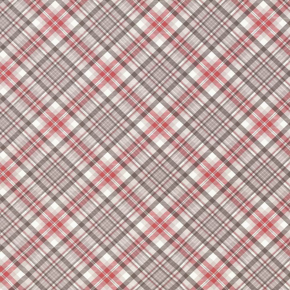 Campagne Plaid Pink Flannel by Kasmir Fabric 5064 55% Cotton 45% Polyester SPAIN 20,000 Wyzenbeek Double Rubs Horizontal: 12 4/8 inches and Vertical: 12 4/8 inches 54 - 56 - Fabric Carolina -
