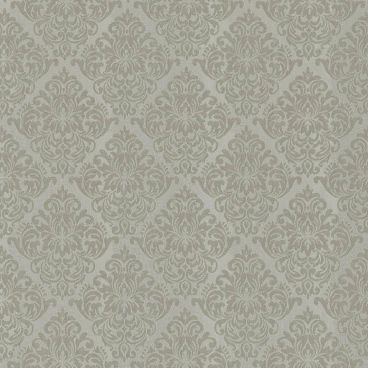 Candlelit Gray by Kasmir Fabric 5108 100% Polyester CHINA Not Tested H: 8 2/8 inches, V:8 4/8 inches 110 - Fabric Carolina - Kasmir