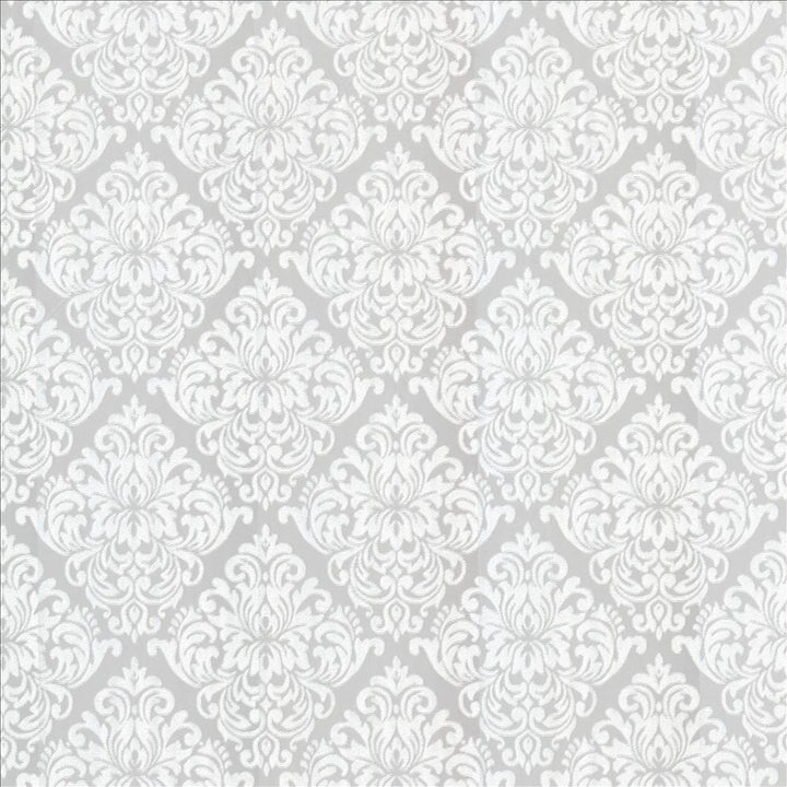 Candlelit Ivory by Kasmir Fabric 5108 100% Polyester CHINA Not Tested Horizontal: 8 2/8 inches and Vertical: 8 4/8 inches 110 - Fabric Carolina -