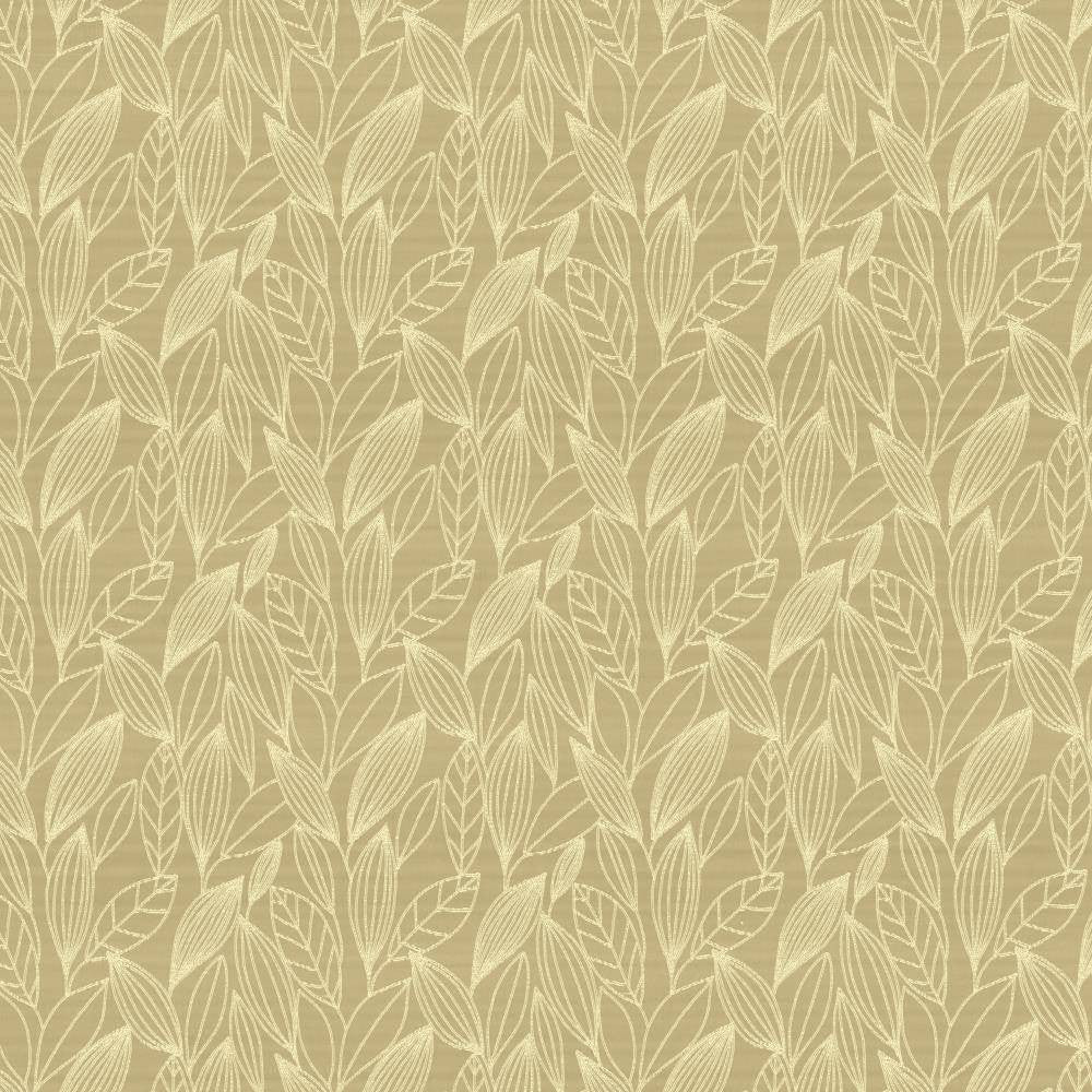Candlewood Champagne by Kasmir Fabric 5110 100% Polyester INDIA Not Tested H: 9 4/8 inches, V:10 inches 55 - 58 - Fabric Carolina - Kasmir