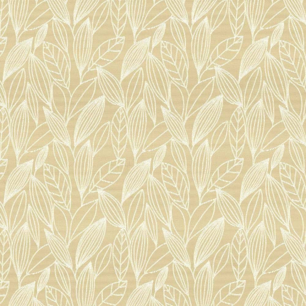 Candlewood Off White by Kasmir Fabric 5110 100% Polyester INDIA Not Tested H: 9 4/8 inches, V:10 inches 55 - 58 - Fabric Carolina - Kasmir