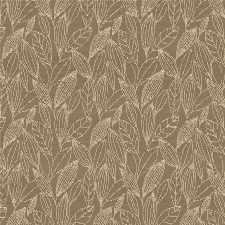 Candlewood Taupe by Kasmir Fabric 5110 100% Polyester INDIA Not Tested Horizontal: 9 4/8 inches and Vertical: 10 inches 55 - 58 - Fabric Carolina -