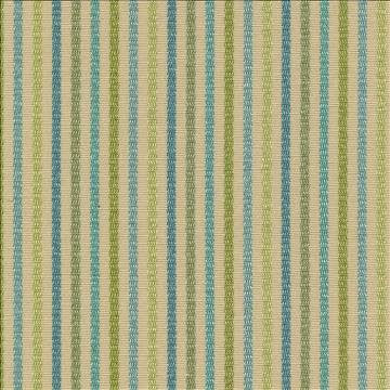 Candy Stripe Aloe by Kasmir Fabric 1372 53% Cotton 47% Polyester TAIWAN 49,000 Wyzenbeek Double Rubs H: 1 4/8 inches, V: N/A 54 - 55 - Fabric Carolina - Kasmir