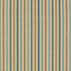 Candy Stripe Robins Egg Blue by Kasmir Fabric