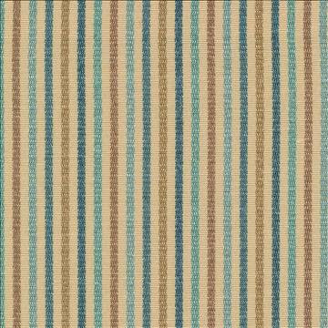 Candy Stripe Robins Egg Blue by Kasmir Fabric 1372 53% Cotton 47% Polyester TAIWAN 49,000 Wyzenbeek Double Rubs H: 1 4/8 inches, V: N/A 54 - 55 - Fabric Carolina - Kasmir