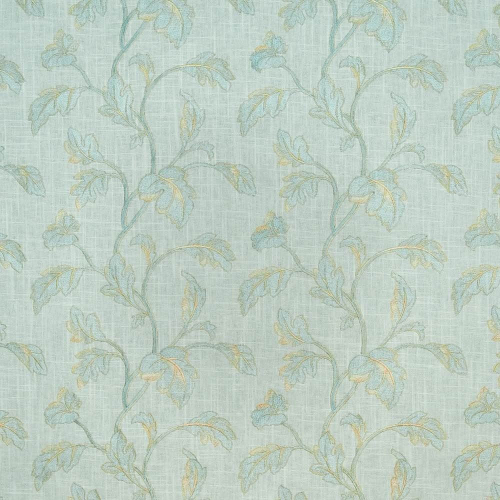 Canton Garden Lagoon by Kasmir Fabric 1406 60% Rayon
40% Linen
 CHINA 6,000 Wyzenbeek Double Rubs Horizontal: 13 4/8 inches and Vertical: 11 4/8 inches 54 - Fabric Carolina -