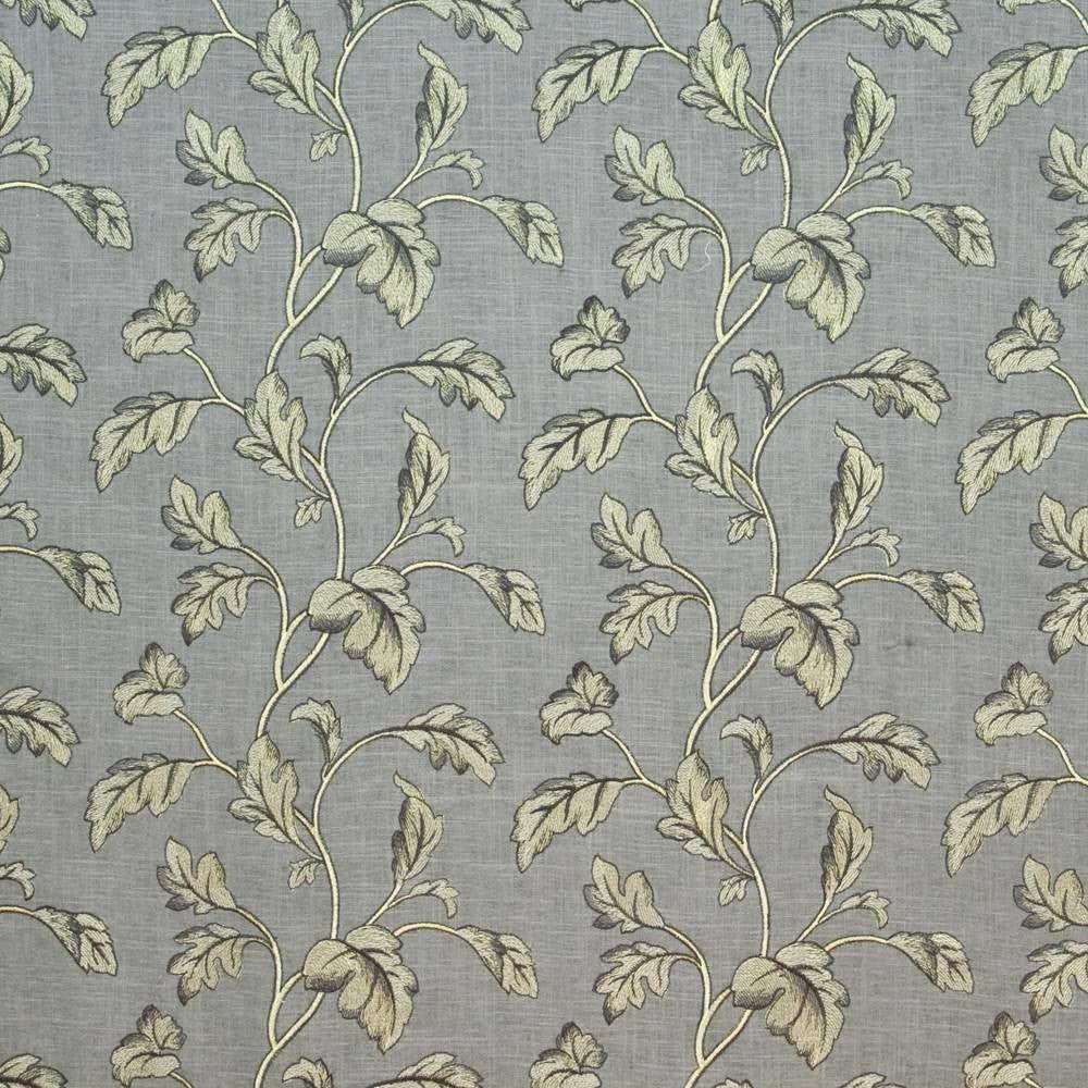 Canton Garden Platinum by Kasmir Fabric 1406 60% Rayon 40% Linen CHINA 6,000 Wyzenbeek Double Rubs H: 13 4/8 inches, V:11 4/8 inches 54 - Fabric Carolina - Kasmir