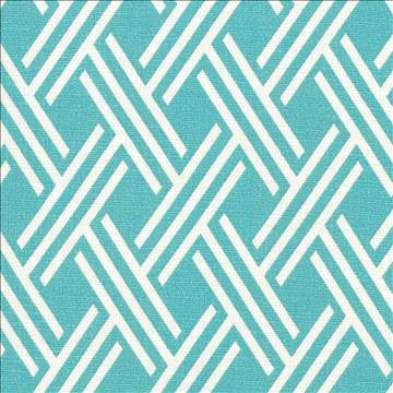 Canton Trellis Aqua by Kasmir Fabric 5073 100% Cotton PAKISTAN 15,000 Wyzenbeek Double Rubs H: 3 inches, V: 5 1/8 inches 54 - 55 - Fabric Carolina - Kasmir