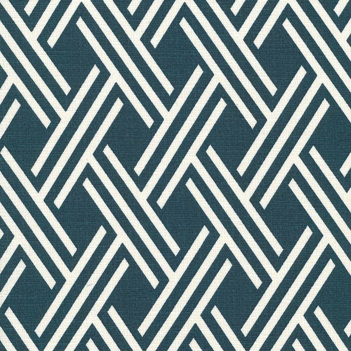 Canton Trellis Cerulean by Kasmir Fabric 5072 100% Cotton
 PAKISTAN 15,000 Wyzenbeek Double Rubs Horizontal: 3 inches and Vertical: 5 1/8 inches 54 - Fabric Carolina -