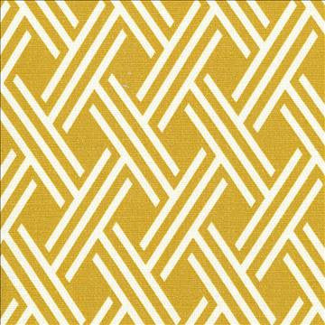Canton Trellis Goldenrod by Kasmir Fabric 5069 100% Cotton PAKISTAN 15,000 Wyzenbeek Double Rubs H: 3 inches, V: 5 1/8 inches 54 - 55 - Fabric Carolina - Kasmir