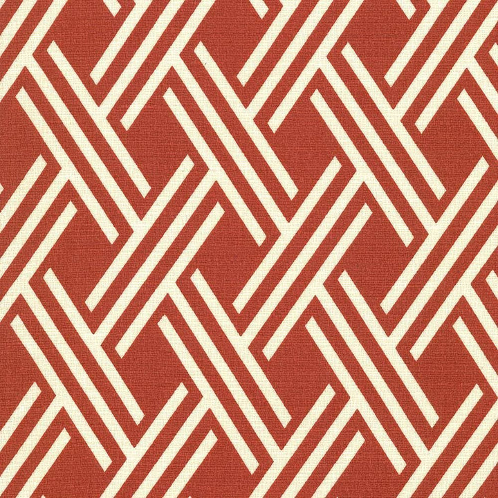 Canton Trellis Rust by Kasmir Fabric 5071 100% Cotton
 PAKISTAN 15,000 Wyzenbeek Double Rubs </p><p>Repeat: Horizontal: 3 inches and Vertical: 5 1/8 inches 54 - Fabric Carolina -