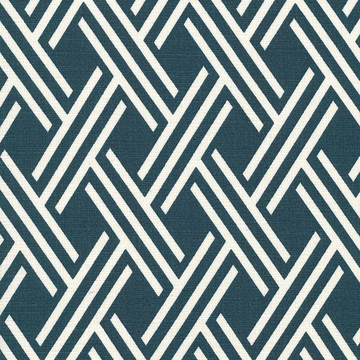 Canton Trellis Cerulean by Kasmir Fabric 5072 100% Cotton
 PAKISTAN </p><p>Repeat: Horizontal: 3 inches and Vertical: 5 1/8 inches 54 - 55 - Fabric Carolina -