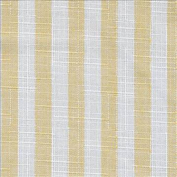 Cape Cod Stripe Butter by Kasmir Fabric 1375 100% Polyester TAIWAN Not Tested H: 6/8 inches, V: N/A 54 - 55 - Fabric Carolina - Kasmir