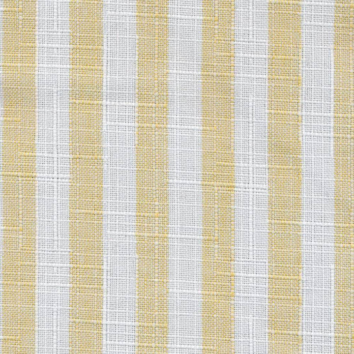 Cape Cod Stripe Butter by Kasmir Fabric 1375 100% Polyester TAIWAN Not Tested H: 6/8 inches, V:N/A 54 - 55 - Fabric Carolina - Kasmir