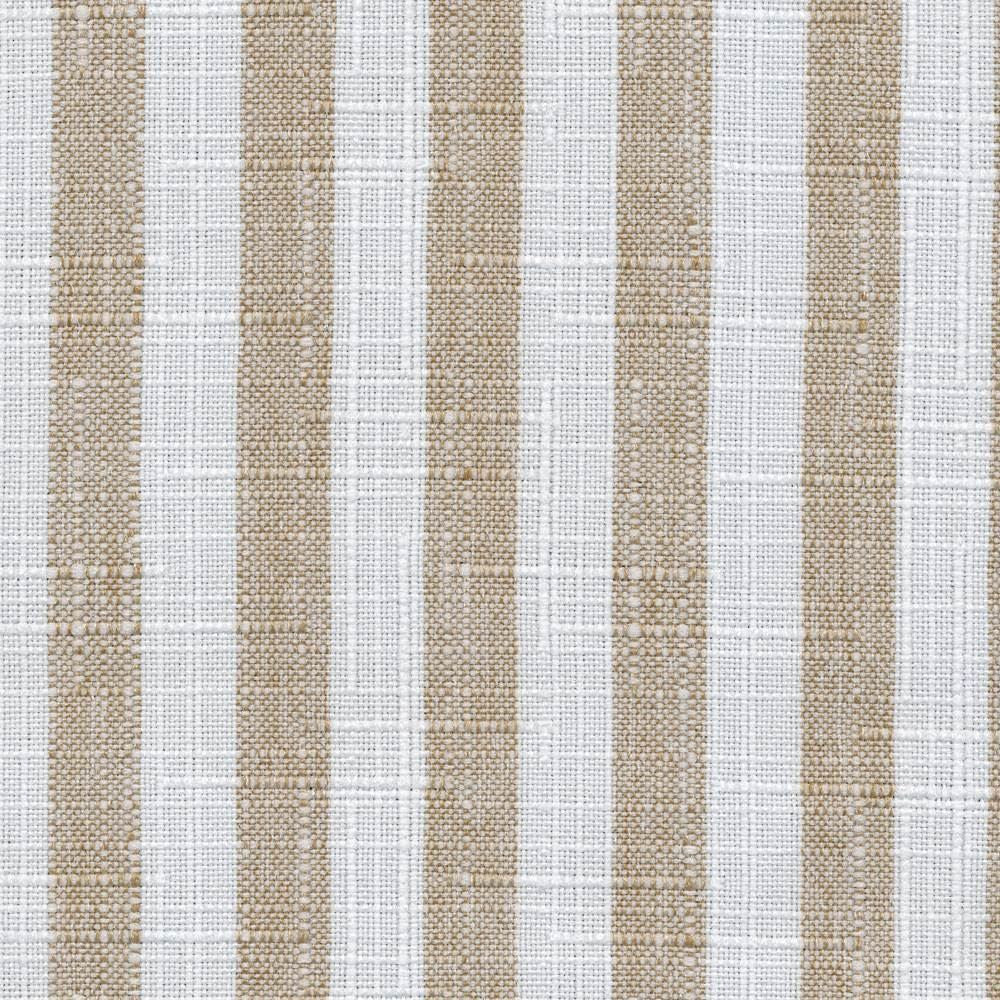 Cape Cod Stripe Putty by Kasmir Fabric 1375 100% Polyester
 TAIWAN Not Tested Horizontal: 6/8 inches and Vertical: N/A 54 - Fabric Carolina -