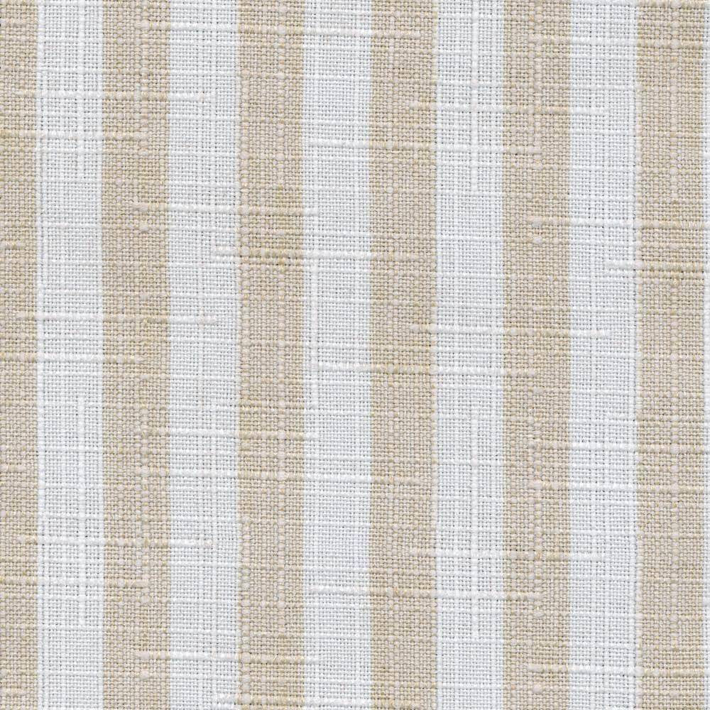 Cape Cod Stripe Rye by Kasmir Fabric 1375 100% Polyester TAIWAN Not Tested H: 6/8 inches, V:N/A 54 - 55 - Fabric Carolina - Kasmir